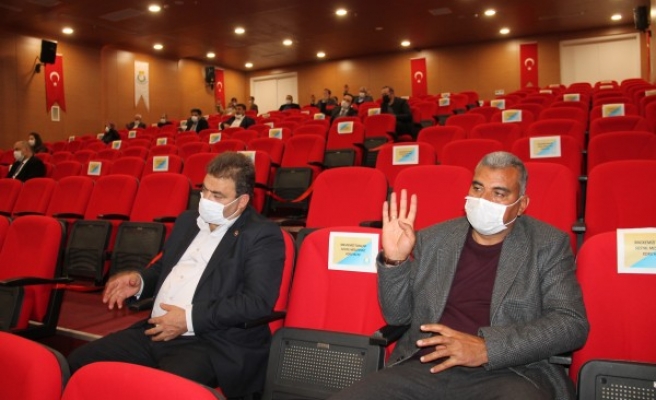 Haliliye'de komisyona havale edilen konular görüşüldü