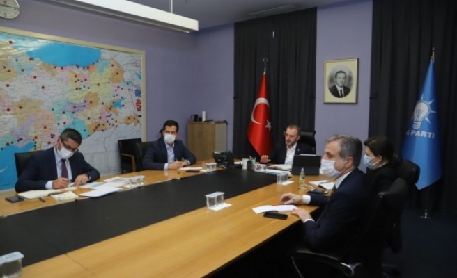 Urfa'nın ilçeleri AK Parti Genel Merkezinin masasında
