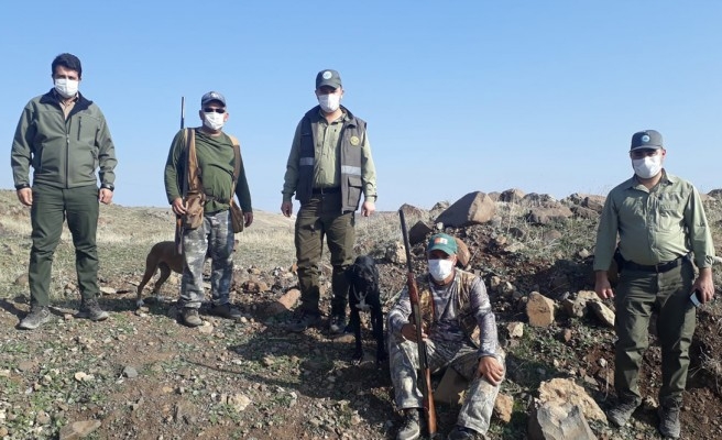 Şanlıurfa'da 15 avcı denetlendi: 1 kişiye ceza