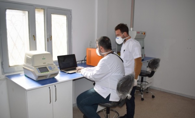 Barış Pınarı bölgesinde PCR test laboratuvarı kuruldu