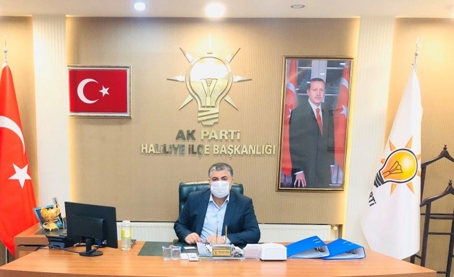 AK Parti Haliliye İlçe Başkanı'ndan flaş adaylık açıklaması!