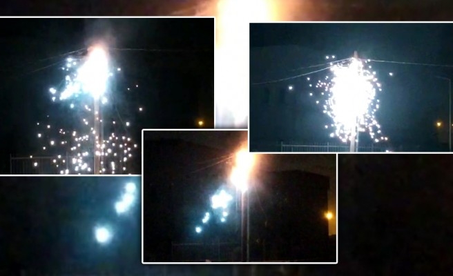 Urfa'da patlayan elektrik trafosunun görüntüleri ortaya çıktı