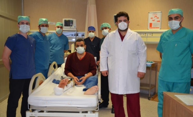 Bölgede ilk damarlı kemik ve doku nakli Şanlıurfa'da yapıldı