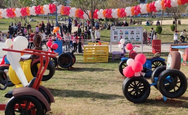 Atık malzemelerden yapılan 