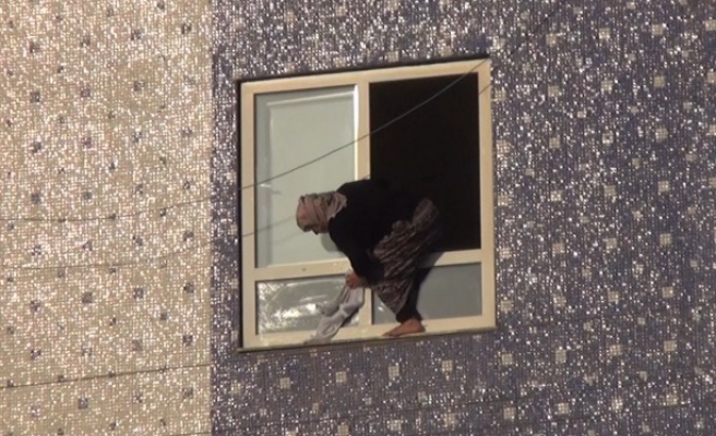 Şanlıurfa'da ölüme meydan okudu