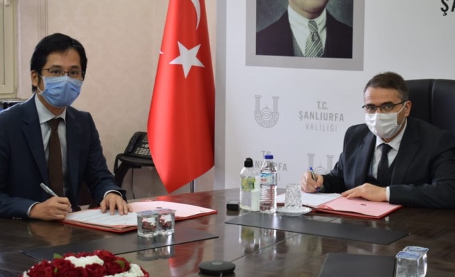 Japon Derneğinden Şanlıurfa’ya 5,5 milyon TL’lik destek