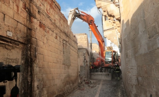 Kızılkoyun’da 2. etap yıkım çalışmaları başladı