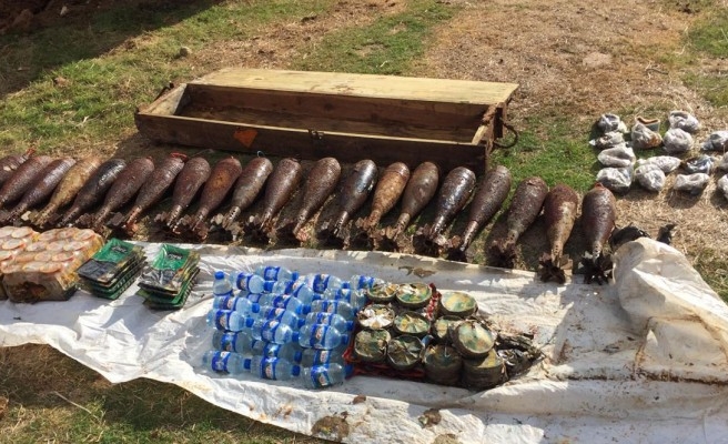 Valilik açıkladı! Cephanelik ele geçirildi