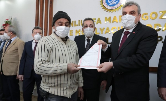 Marangozlar ve Mobilyacılar Kooperatifi’nde tapu heyecanı