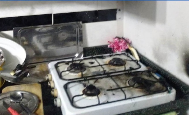 Şanlıurfa'da ev yangını