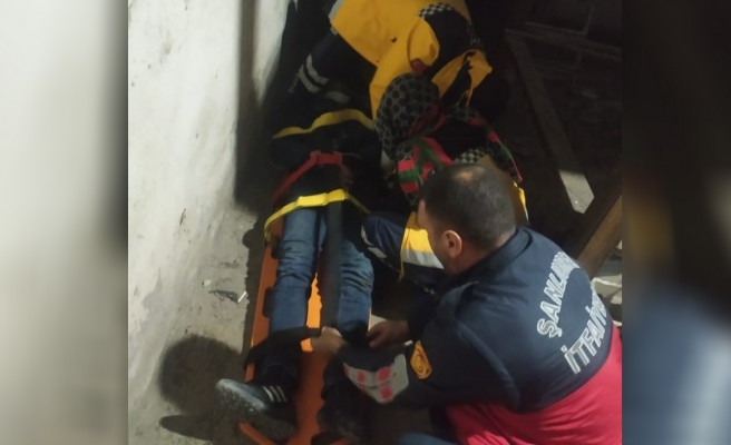 Asansör boşluğuna düştü!