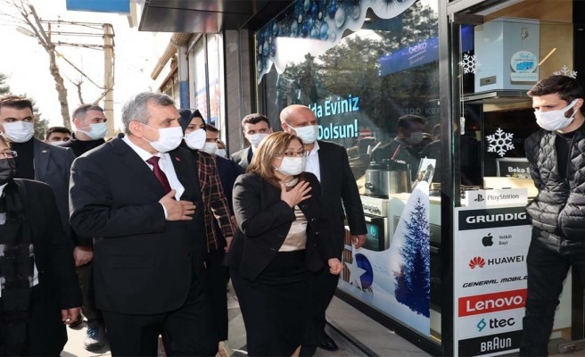 Beyazgül Siverek’te temaslarda bulundu