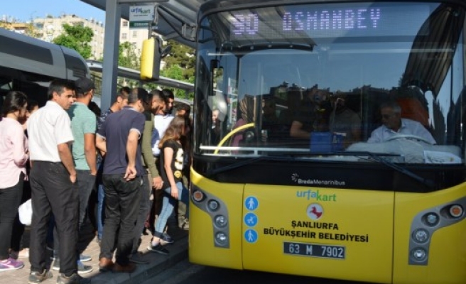 Şanlıurfa’da toplu taşımaya zam geldi (Ek)
