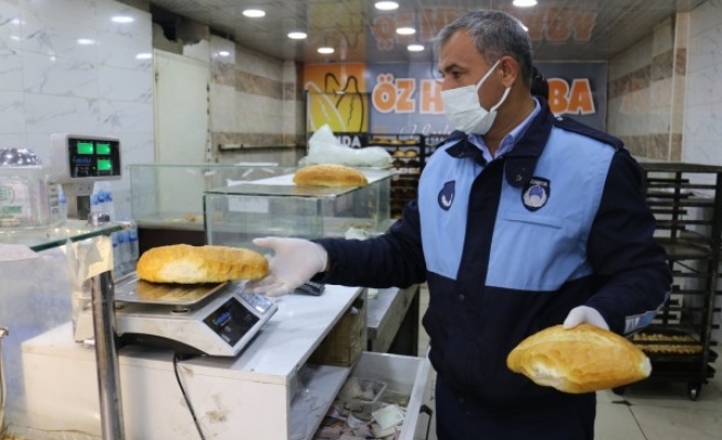 Akçakale’de kısıtlamada denetleme yapıldı