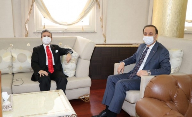 Başsavcı Yeniçeri Vali Erin’i ziyaret etti