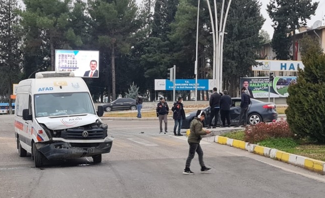 Şanlıurfa’da trafik kazası: 1 yaralı