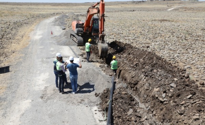 Şanlıurfa kırsalında su sorunu çözüme kavuşuyor