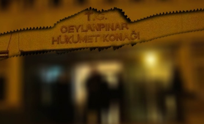 Ceylanpınar Adliyesi'nde intihar girişimi!