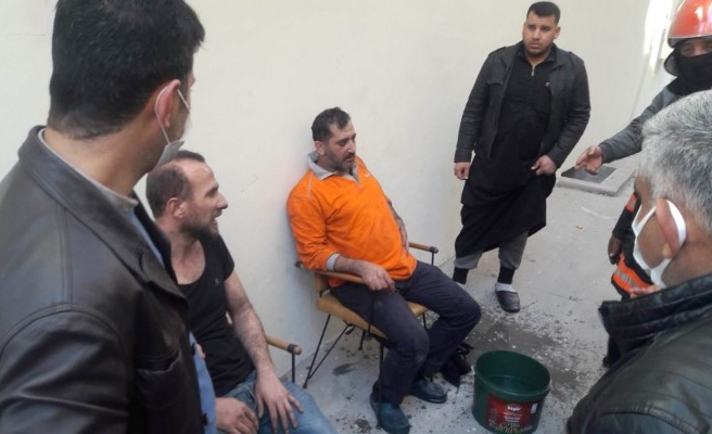 Şanlıurfa’da iş yeri yangınında 2 kişi zehirlendi