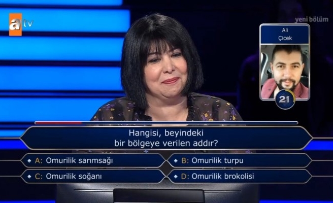 Şanlıurfalı yarışmacının jokeri Türkiye gündemine oturdu