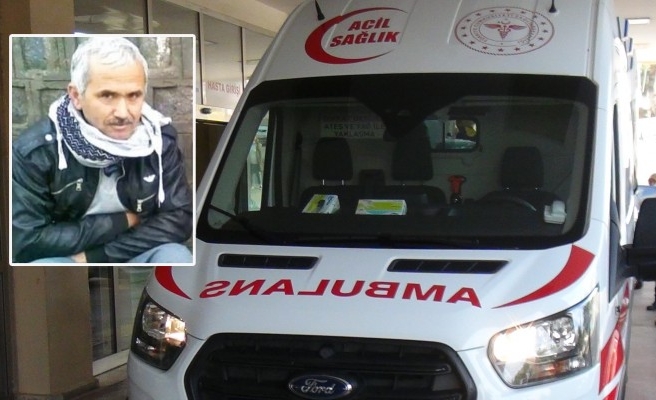 İş makinesinin çarptığı adam hayatını kaybetti