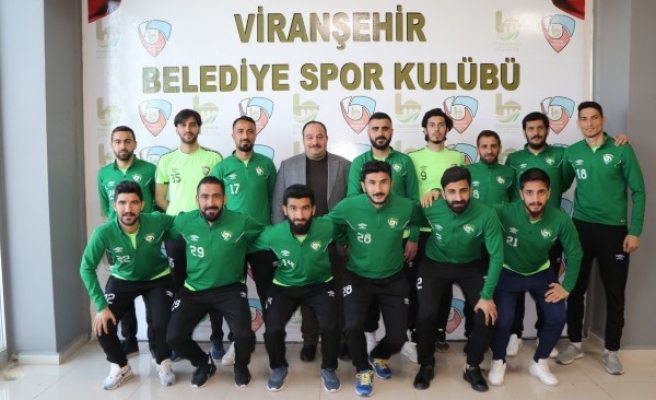 Ekinci’den Viranşehir Belediyespor’a moral ziyareti 