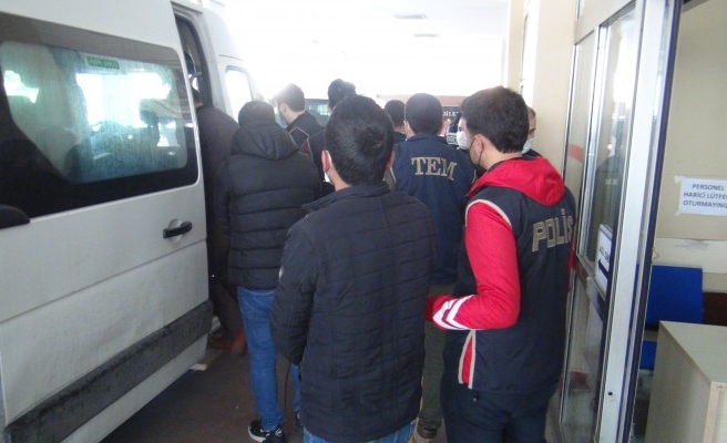 Şanlıurfa merkezli 10 ilde terör operasyonu