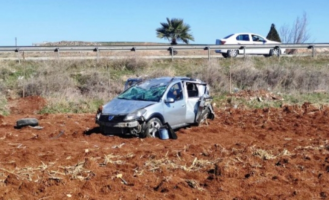 Şanlıurfa'da kısıtlamada kaza: 6 yaralı