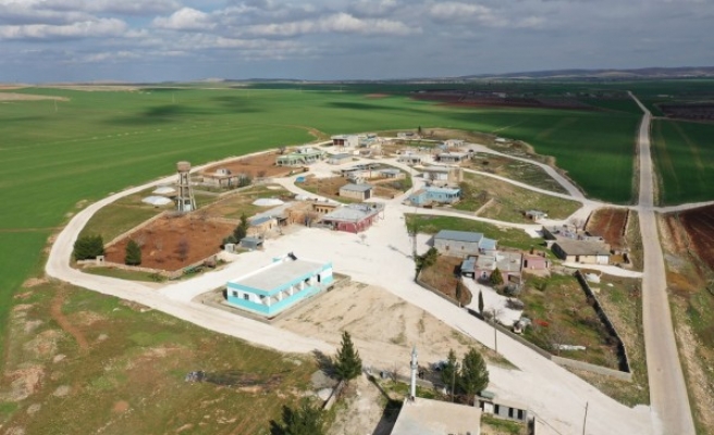 Haliliye’de kırsalda yollar bir bir tamamlanıyor