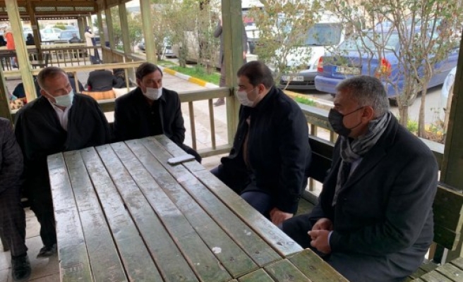 Canpolat, Pazarcılar Dernek Başkanı’na başsağlığı diledi