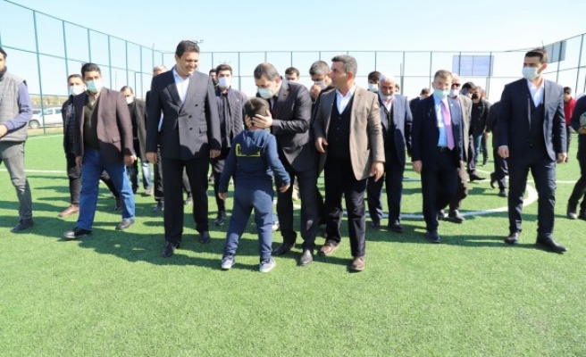 Karaköprü’de spor yatırımları sürüyor (EK)