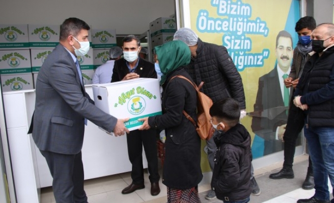 Haliliye Belediyesi'nden çölyak hastalarına yardım  