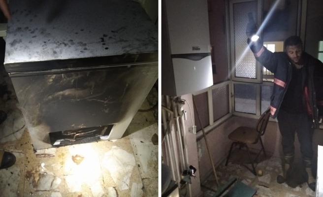 Haliliye’de bir evde yangın çıktı