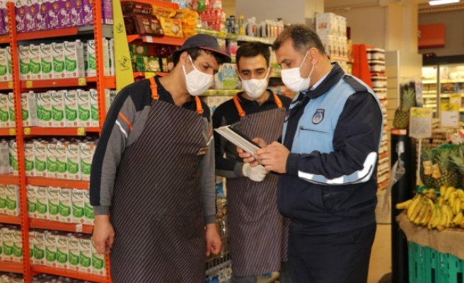 Karaköprü'de zabıta ekiplerinden kapsamlı denetim