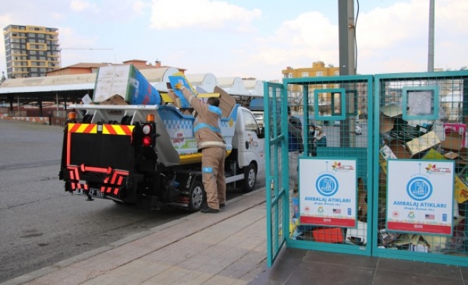 Haliliye’de atık dönüşüm kutuları konumlandırıldı