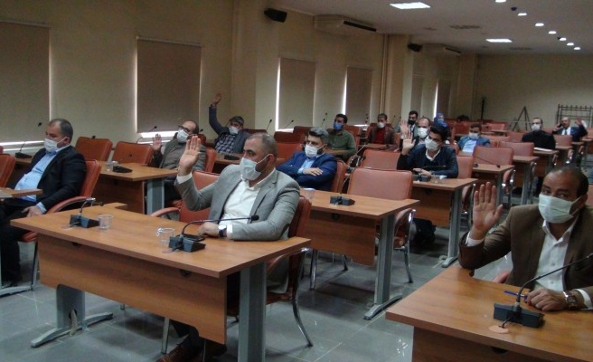 Eyyübiye Meclisi'nde komisyon kararları oybirliğiyle kabul edildi