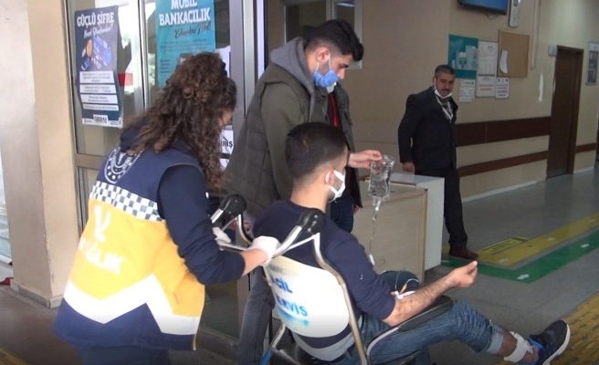 Karaköprü’de bıçaklı kavga: 2 yaralı