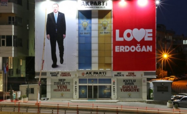 AK Parti İl Başkanlığı'ndan Erdoğan'a destek