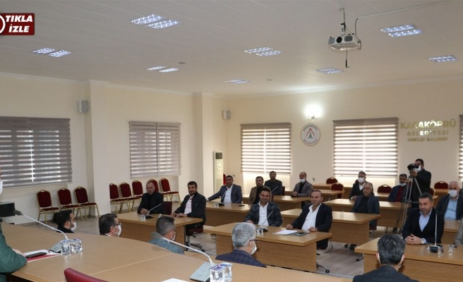 Baydilli müteahhitlerle istişarede bulundu