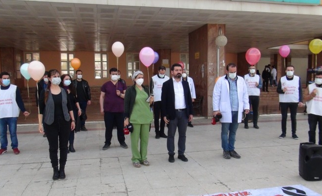 Pandemide kaybedilen sağlık emekçileri anıldı