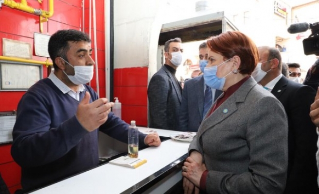 Akşener, Balıklıgöl'ü ve esnafı ziyaret etti (EK)