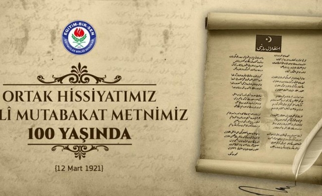 Eğitim-Bir-Sen Başkanı'ndan İstiklal Marşı mesajı