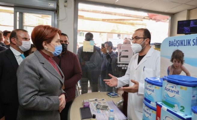 Akşener, Şanlıurfa’da 'Askıda Mama' kampanyası başlattı