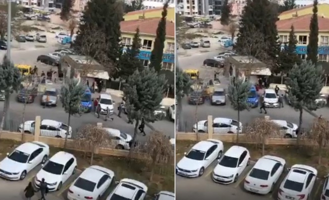 Şanlıurfa Adliyesi önündeki kavganın görüntüleri ortaya çıktı