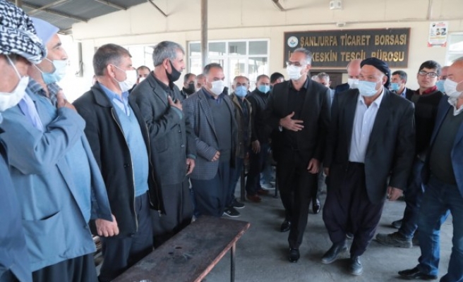 Kuş, Buğday Pazarı esnafının sorunlarına çözüm üretiyor