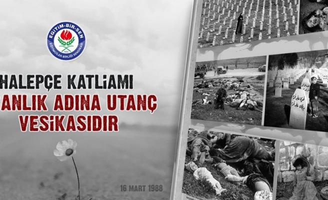 Coşkun: Halepçe katliamı insanlık adına utanç vesikasıdır