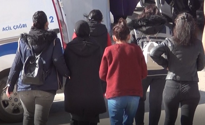 Şanlıurfa’da fuhuş operasyonu:10 gözaltı