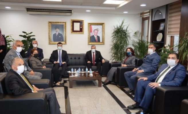 AK Parti Genel Merkez Gençlik Kolları Başkanından Beyazgül’e ziyaret!