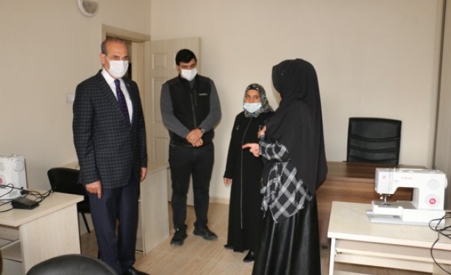 Yalçınkaya’dan kadın destek merkezine ziyaret