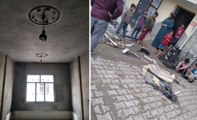 Akçakale’de korkutan yangın